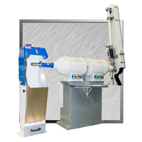 ciclope double motor belt grinding and buffing machine