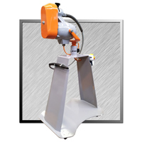 ciclope flexible shaft grinder on column with wheels cl