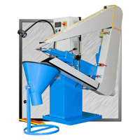 smerigliatrice a nastro per eliche