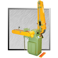 smerigliatrice a nastro combinata
